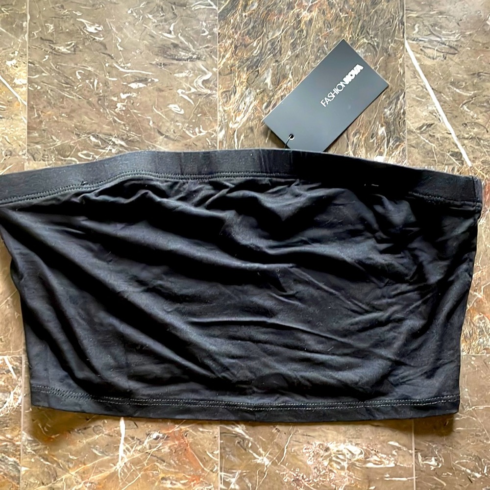 Fashion Nova Bandeau Tube Top. Brand New, Never Worn.